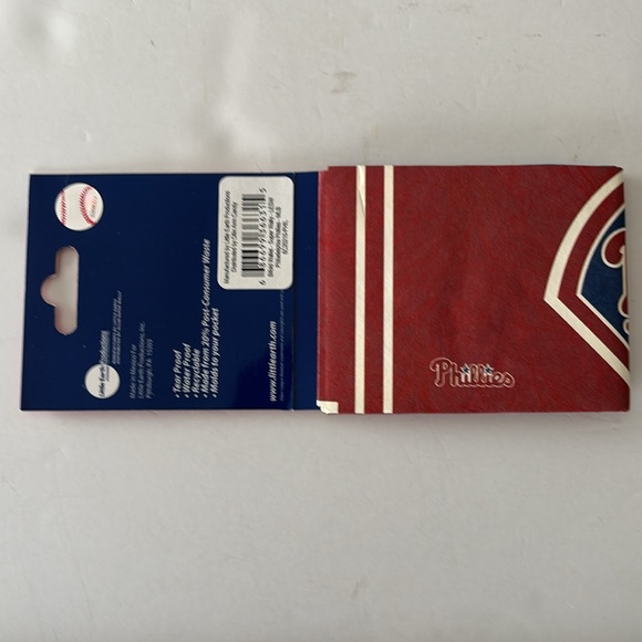 MLB Philadelphia Phillies Super Wally Bi-Fold Wallet - Picture 5 of 11